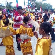Tari Tumorr dan Tipa Sawat Meriahkan Pawai Karnaval Sambut HUT ke -77 RI di Fakfak