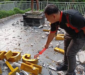 Polres Fakfak Amankan Dua Pelaku Pengrusakan Taman Henggi Tomanndin