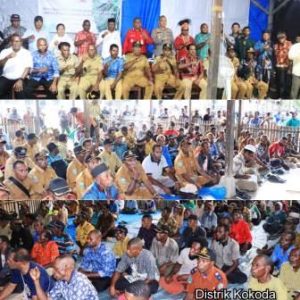Bupati, Tokoh Distrik Kokoda, Inanwatan Dorong Percepatan Investasi Migas di Sorong Selatan
