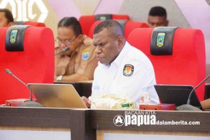 Menarik, Paparan Ketua KPU Papua Barat ke Gubernur dan PPSA XXIV Lemhanas RI