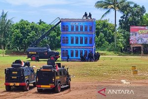 900 Personel TNI-Polri Simulasi Pengamanan Pemilu