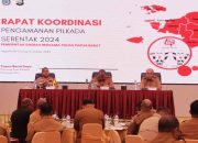 Kapolda Papua Barat – Pj  Gubernur Papua Barat Daya Bahas Pengamanan Pilkada Serentak