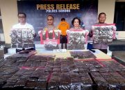 Polisi Tangkap Pengedar 5,4 Kg Ganja di Sorong
