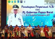 Tutup Pesparawi XIV, Pj Gubernur Papua Barat Ali Baham Bawa Pesan Perdamaian