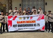 Bhakti Religi Itwasda Polda Papua Barat di Masjid Anday