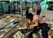 Ditbinmas Polda Papua Barat Gelar Bakti Religi di Masjid Al-Falah Sambut