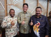 Wakil Gubernur Papua Barat Daya Hadiri Audiensi Gubernur Seluruh Indonesia dengan Menteri Keuangan