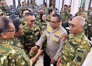Kadiv Humas Polri Silaturahmi dengan Pimpinan Media di Retret Kebangsaan PWI–Kemhan RI