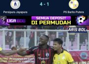 Menang 4–1 atas Barito Putera, Persipura Kokoh di Puncak Klasemen dengan 40 Poin