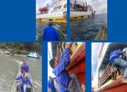 Tertinggal Kapal, Polairud Kejar KM Sabuk Nusantara Pakai Longboat