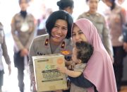 Polwan Polda Papua Barat Hadir Untuk Dukung Percepatan Penurunan Stunting