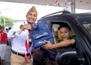 Pertamina Patra Niaga Rayakan Semarak HUT Ke-81 Republik Indonesia di SPBU Bersama Pelanggan Setia