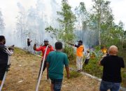 Tim Gabungan BPBD Fakfak Berhasil Jinakkan Karhutla di BMI dan Pinang Agung Bomberay
