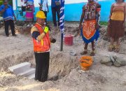 Gubernur Papua Barat Letakkan Batu Pertama Hotel Amazing Grace 3