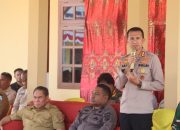 Kasus Karhutla Masif, Kapolres Fakfak Minta Kepala Kampung Gencarkan Imbauan Peringatan ​