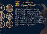 1 Oktober 2026, 12 Tahun Polda Papua Barat: 9 Kapolda, 3 Putra Papua