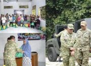 Sambut HUT ke-81 TNI di Fakfak, Korem 182/JO Tebar Kepedulian Lewat Aksi Sosial